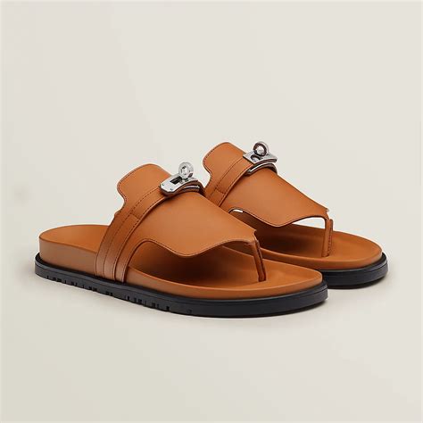 hermes sandale femme manege noir orange|Hermes empire sandals.